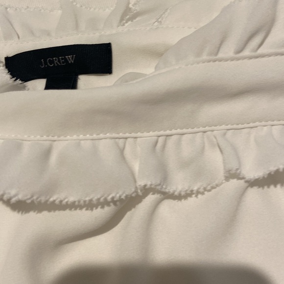 J.Crew Chiffon Ruffle Top - Picture 5 of 7